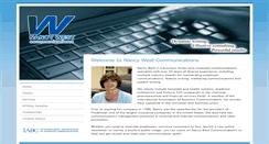 Desktop Screenshot of nancywest.net